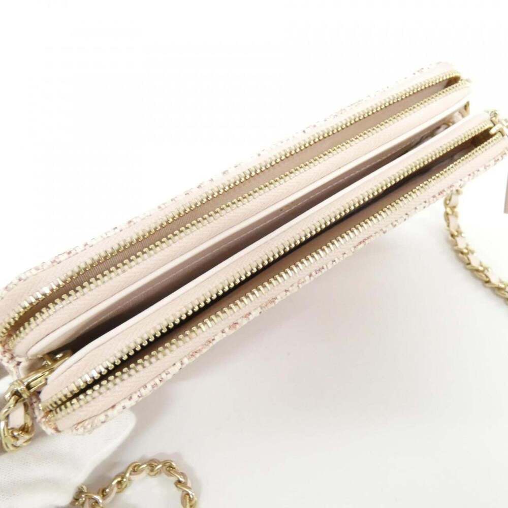 CHANEL Pink Deauville Wallet - Picture 8 of 8